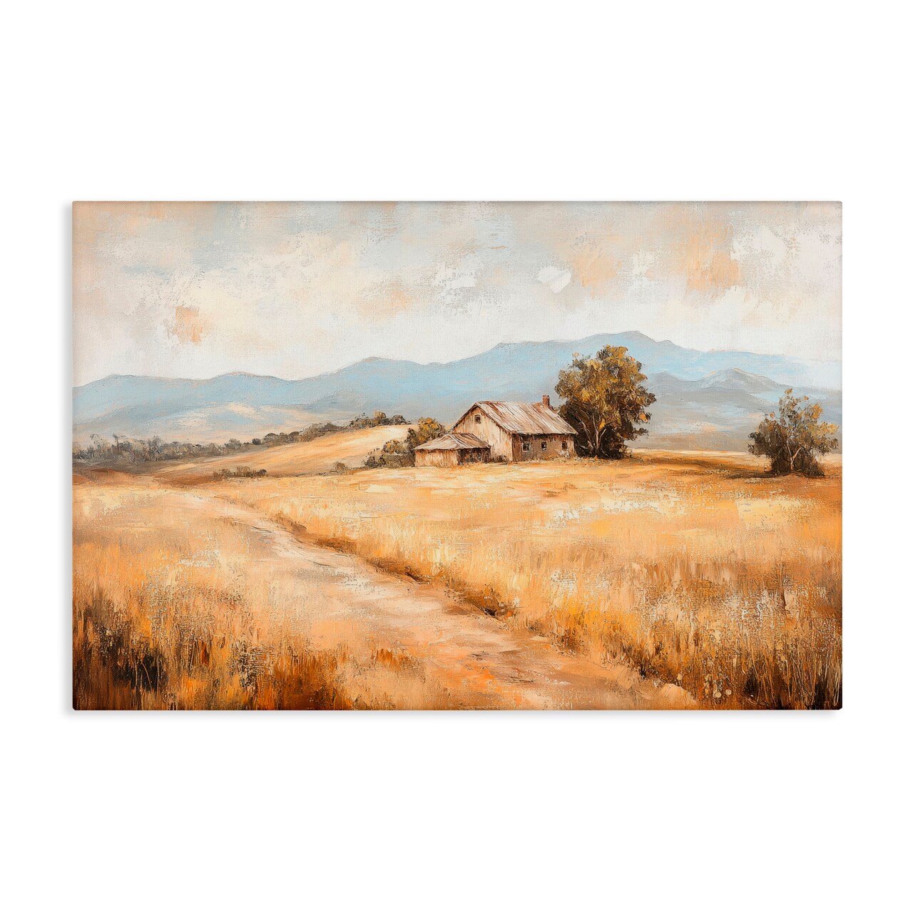 Stupell Industries Western Landscape Open Field Canvas, design by Petal Prints Design